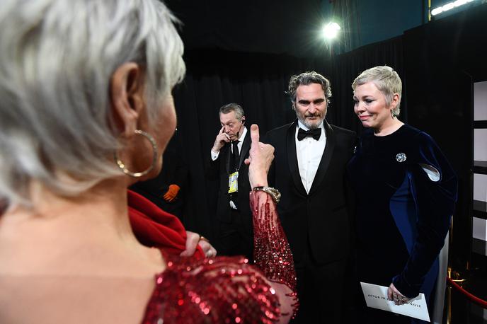 Joaquin Phoenix | Namesto da bi se zahvaljeval mami, zaročenki in bogu, je govoril o težavah današnjega sveta. | Foto Getty Images