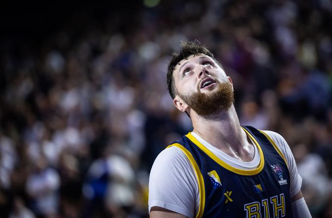 Jusuf Nurkić je eden od dveh zvezdnikov reprezentance BiH. | Foto: FIBA