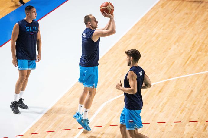 slovenska košarkarska reprezentanca trening Klemen Prepelič | Klemen Prepelič je med bolj izkušenimi člani slovenske izbrane vrste. | Foto Vid Ponikvar/Sportida