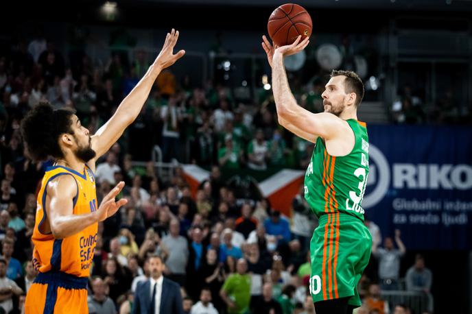 Cedevita Olimpija Valencia | Zoran Dragić je dosegel dvojnega dvojčka. | Foto Vid Ponikvar/Sportida