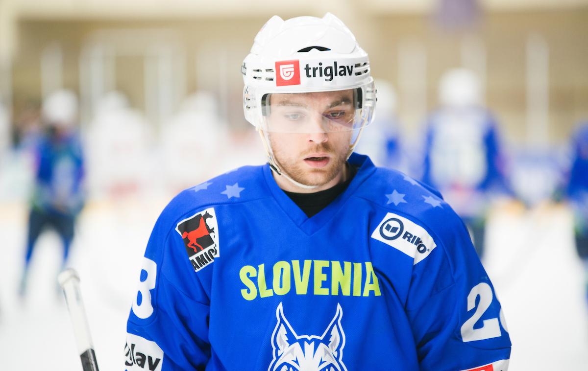 slovenska hokejska reprezentanca Slovenija Belorusija Bled Maks Selan | Maks Selan bo v prihodnji sezoni spet igral v Alpski ligi. Nosil bo dres Zell am Seeja. | Foto Peter Podobnik/Sportida