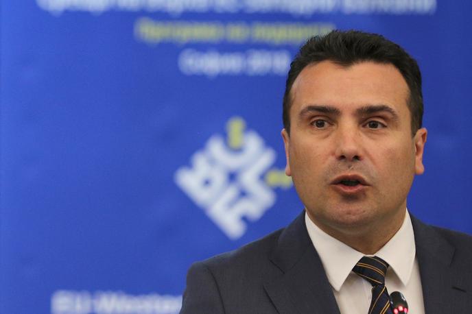 Zoran Zaev | Zoran Zaev je že pred objavo volilnih rezultatov napovedal, da bo odstopil s premierskega položaja, če bo njegova stranka izgubila župansko mesto v Skopju. | Foto Reuters