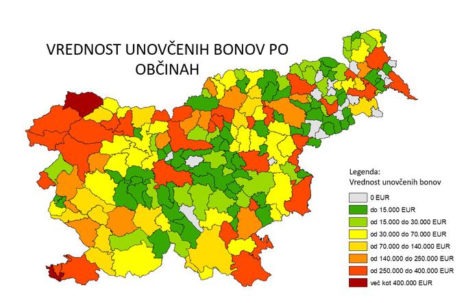 Poraba bonov | Foto: FURS