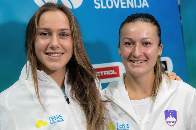 Kaja Juvan, Dalila Jakupović | Foto Sportida