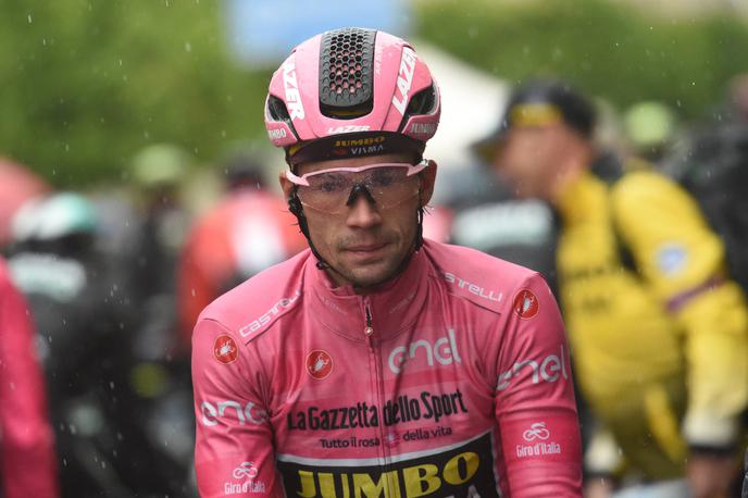 Primož Roglič, Giro 2019 | Primož Roglič je osredotočen na tritedensko dirko, na kateri bi rad v Rimu oblekel rožnato majico najboljšega. Kako jo je nositi, dobro ve, saj jo je že leta 2019, ko je bil na koncu tretji. | Foto Guliverimage