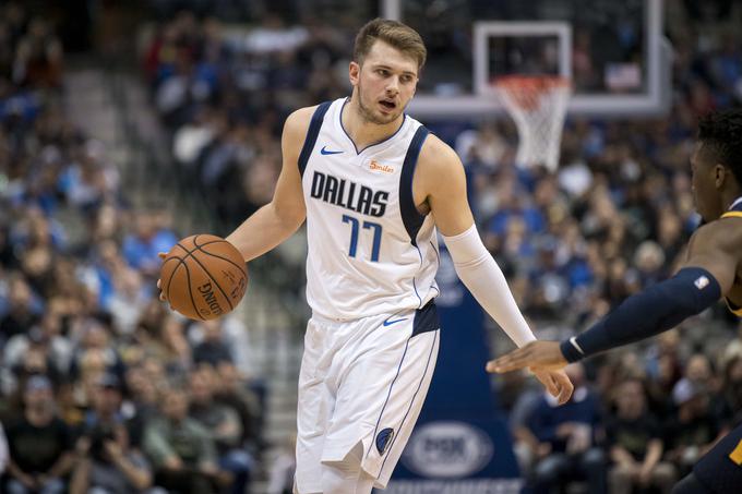 Luka Dončić je dočakal prvo zmago nad Utahom v ligi NBA. In to kakšno! | Foto: Reuters