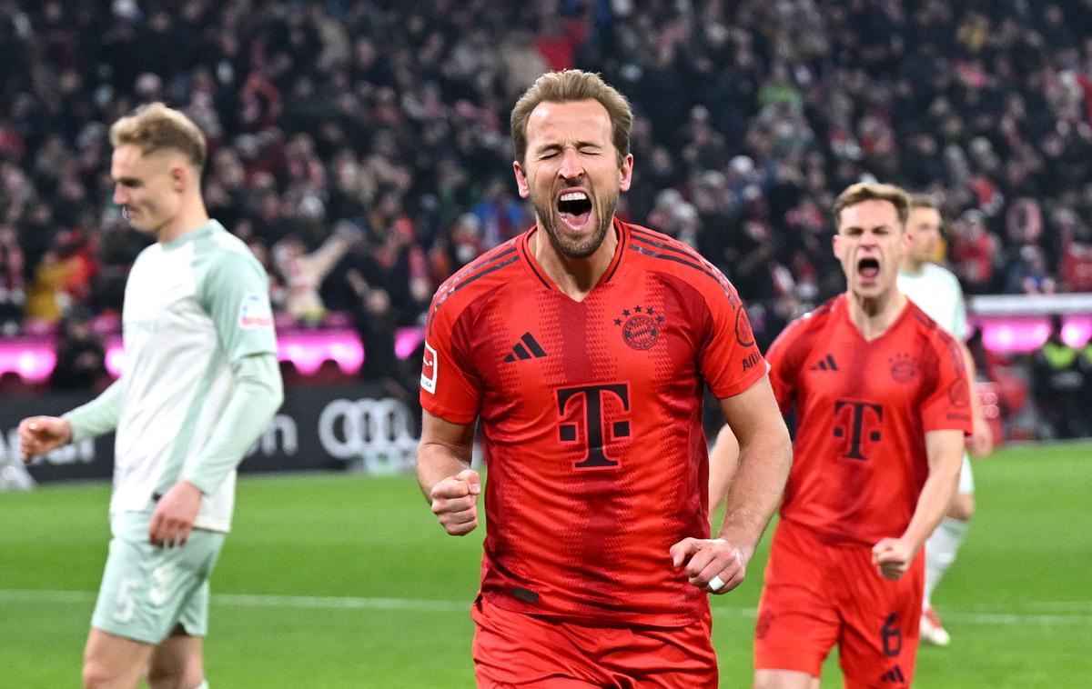 Bayern München Harry Kane | Harry Kane je v tej sezoni že pri 21 zadetkih. | Foto Reuters