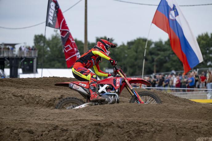 Tim Gajser Lommel Honda | Tim Gajser je imel nekaj svojih navijačev tudi v Belgiji. | Foto Honda Racing/ShotbyBavo