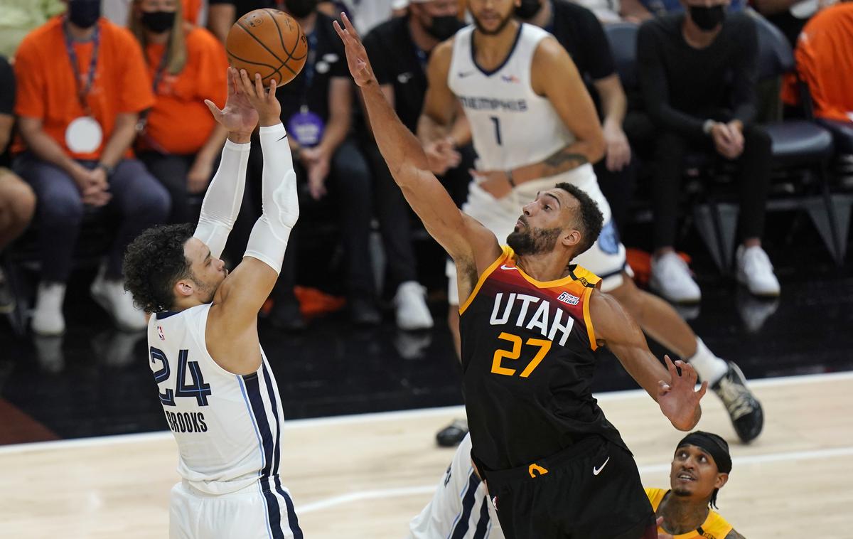 Rudy Gobert | Francoz je ponovno postal najboljši obrambni igralec v NBA. | Foto Guliverimage