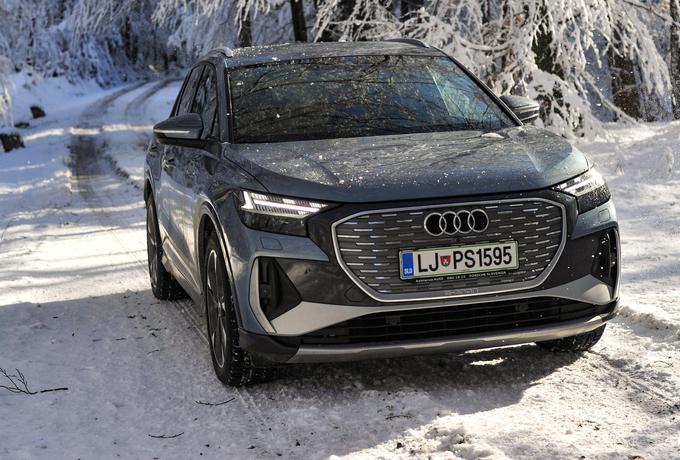 Električni audi Q4 e-tron | Foto: Gregor Pavšič