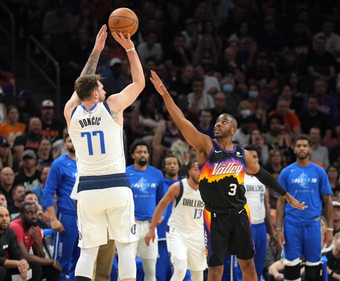 Luka Dončić je bil spet odlično razpoložen. | Foto: Reuters