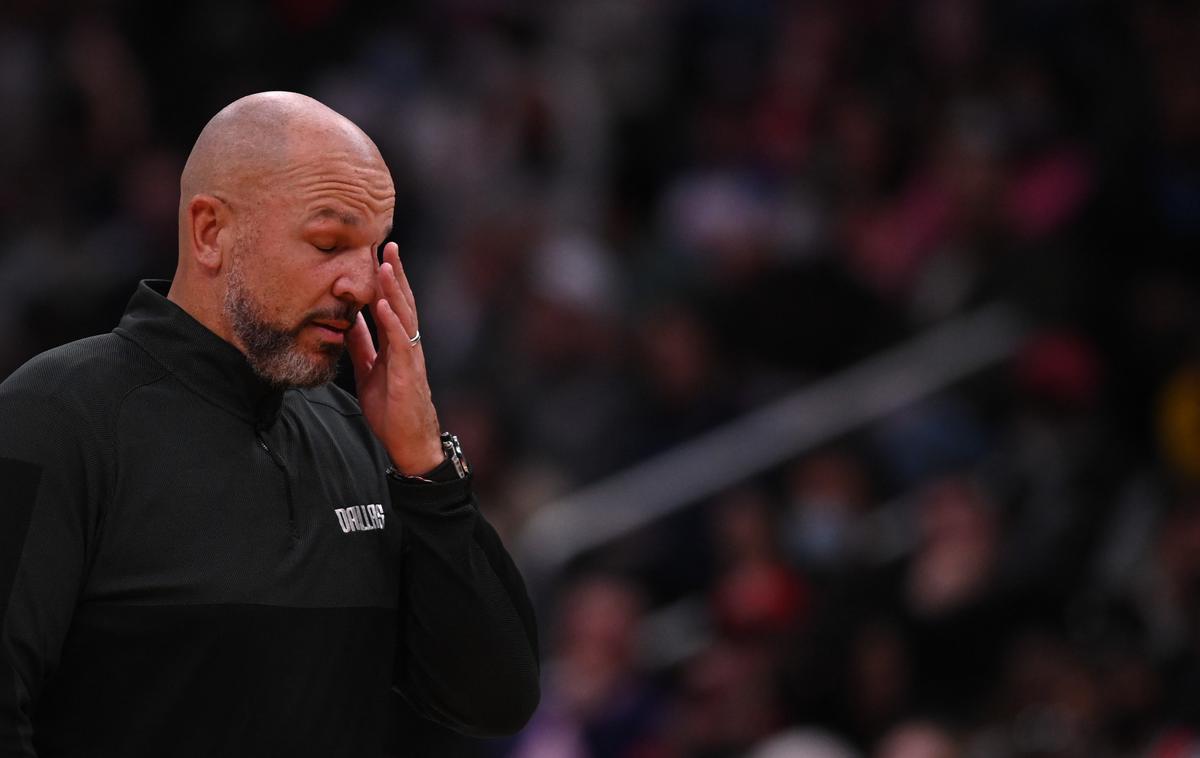 Jason Kidd | Dallas brez Dončića ni ista ekipa, zato je Kidd lahko zaskrbljen pred začetkom končnice. | Foto Guliver Image