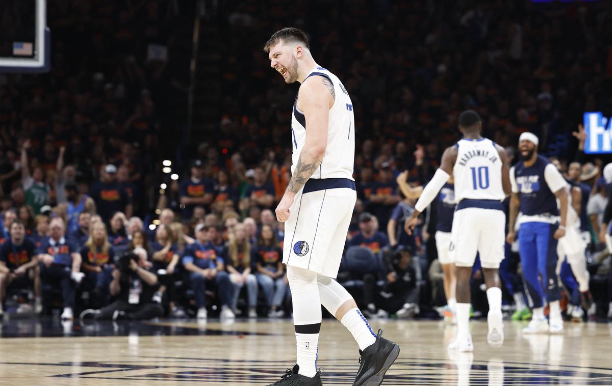 Luka Dončić Dallas Mavericks | Luka Dončić je igral z veliko energije. | Foto Reuters