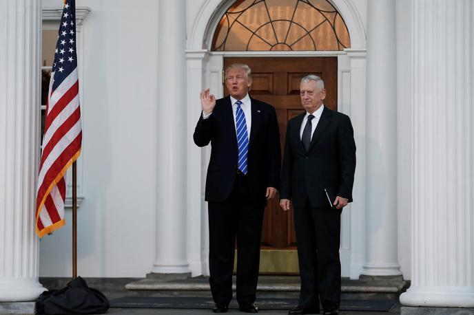 Donald Trump in James Mattis | Foto Reuters