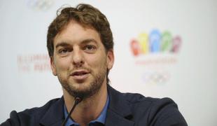 Pau Gasol vendarle v Ljubljani