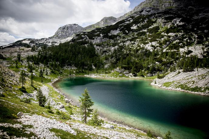 Pot na Zasavsko kočo na Prehodavcih (Prehodavci) | Letošnji obisk Triglavskega narodnega parka je bil do konca prvega avgustovskega tedna "nekako povprečen in ni pretirano velik za ta letni čas". | Foto Ana Kovač