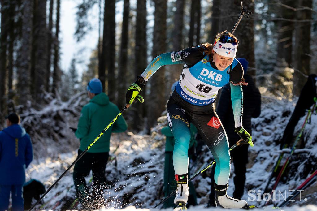 Biatlon šprint ženske