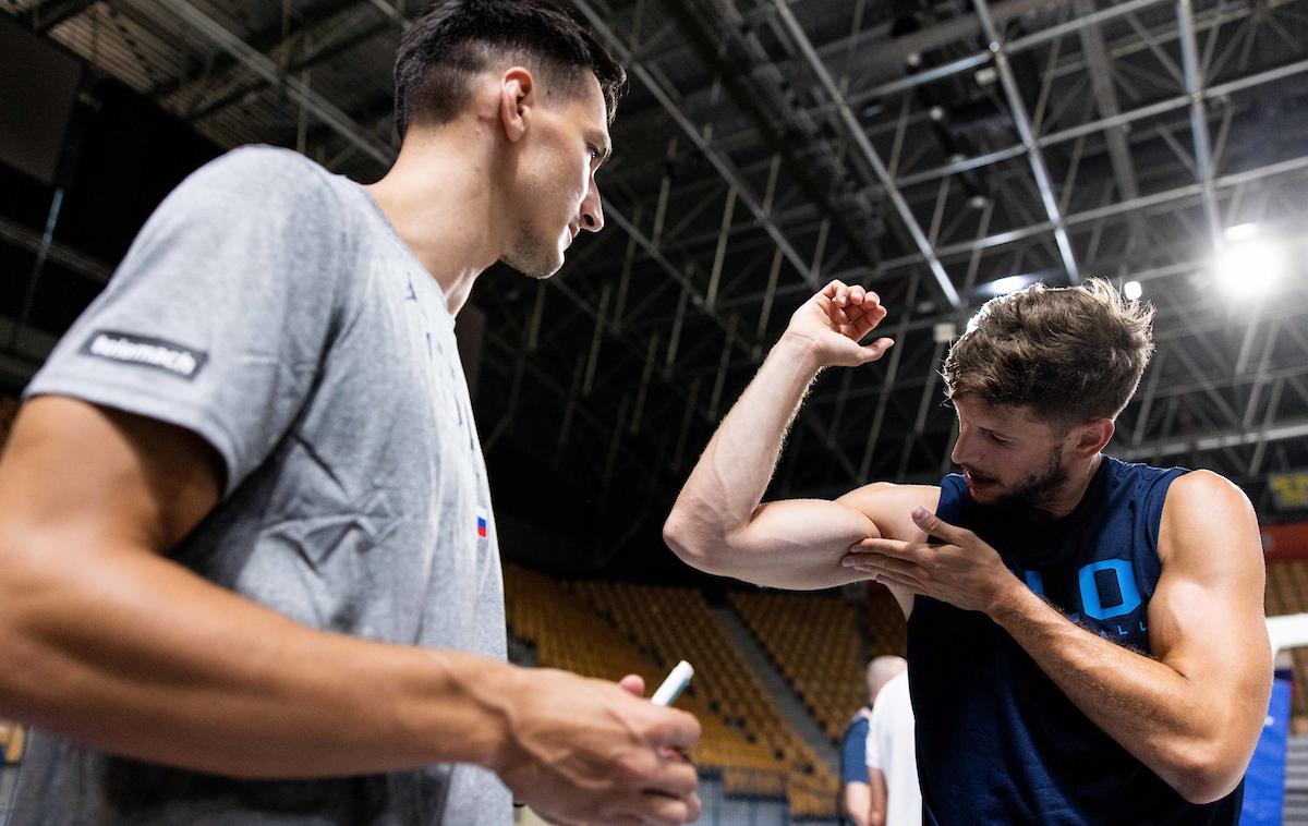 slovenska košarkarska reprezentanca trening Aleksej Nikolić | Aleksej Nikolić | Foto Vid Ponikvar/Sportida