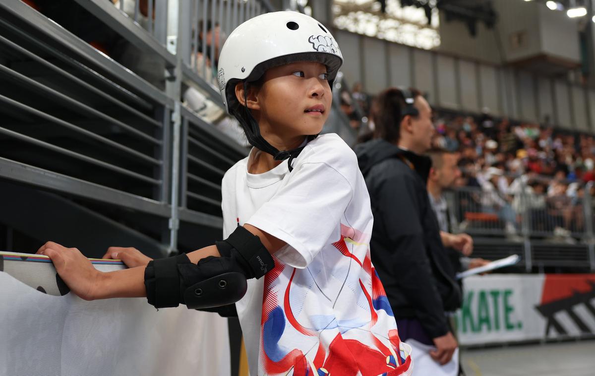 Zheng Haohao | Zheng Haohao je najmlajša športnica na olimpijskih igrah v Parizu. | Foto Profimedia