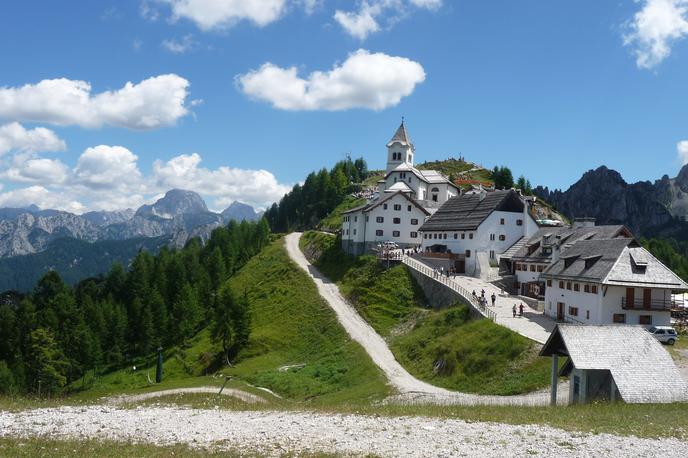 Svete Višarje | Etapa s ciljem na Svetih Višarjah (27.5.) očitno bo, a bo vse skupaj precej zapleteno  | Foto STA