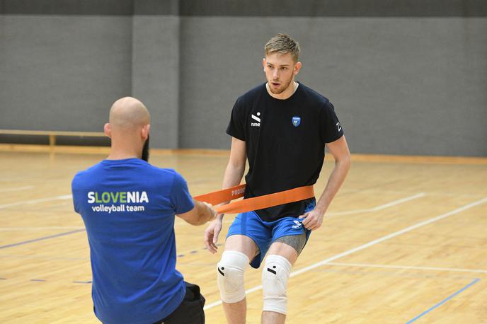 Janž Janez Kržič | Pri slovenskem odbojkarskem prvaku ACH Volleyju lotili osvežitve ekipe. | Foto Aleš Oblak