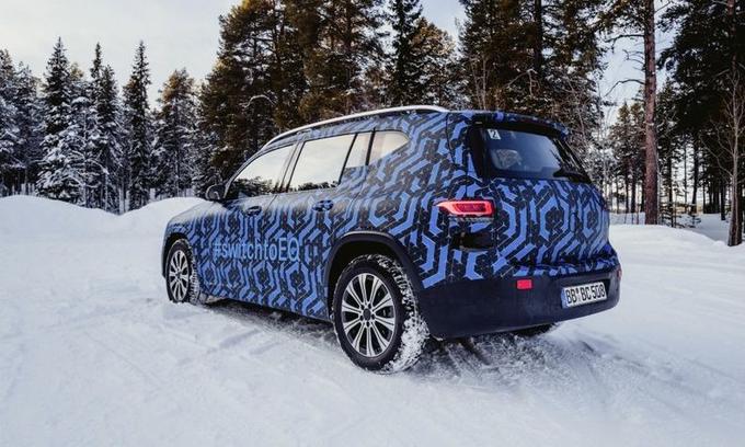 EQB bo uradno predstavljen na začetku prihodnjega leta. | Foto: Mercedes-Benz