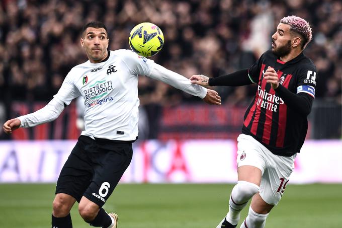 Spezia je premagala Milan. | Foto: AP / Guliverimage