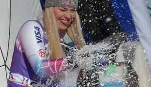 Neverjetna Lindsey Vonn spisala zgodovino v Italiji