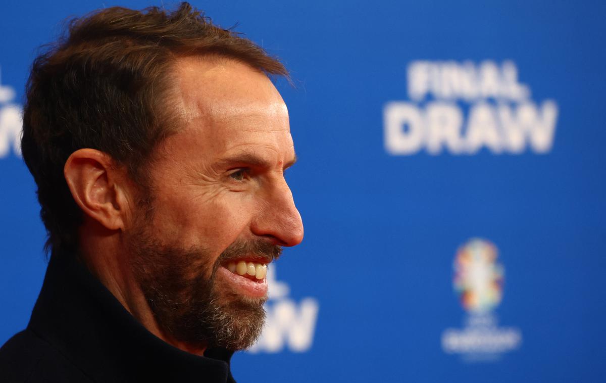 Angija Gareth Southgate | Gareth Southgate na žrebu v Hamburgu. | Foto Reuters