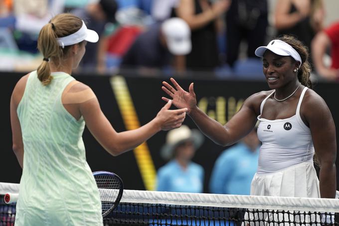 Anna Kalinskaja in Sloane Stephens. | Foto: Guliverimage