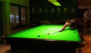 Državni prvak v čedalje bolj priljubljenem snookerju znova Miha Zajc