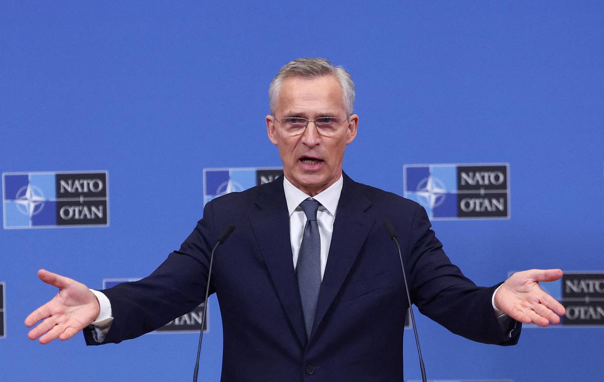 Jens Stoltenberg | "To bo zgodovinski vrh, saj praznujemo 75-letnico najuspešnejšega zavezništva v zgodovini," je dejal generalni sekretar Nata Jens Stoltenberg.  | Foto Reuters