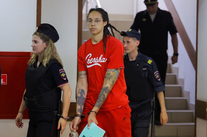 Brittney Griner | Brittney Griner je priznala krivdo. | Foto Reuters