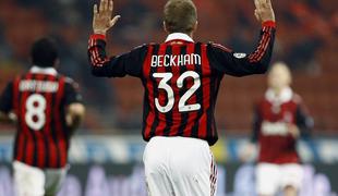 Beckham se dogovarja z Milanom: spomladi z Barcelono?