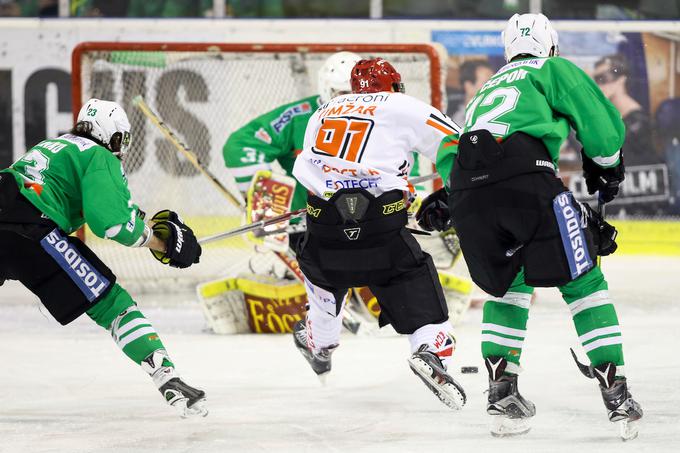 Tako zmaji kot železarji bodo v prihodnji sezoni igrali v Alpski ligi. V ligi EBEL po dobrem desetletju ne bo slovenskega predstavnika. | Foto: Matic Klanšek Velej/Sportida