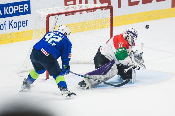 SP v hokeju (Ljubljana): Slovenija - Madžarska | Foto: Grega Valančič/Sportida