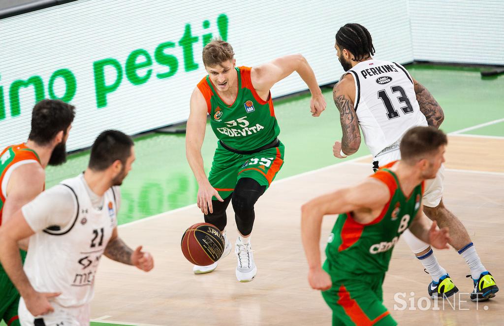 Liga ABA: Cedevita Olimpija - Partizan