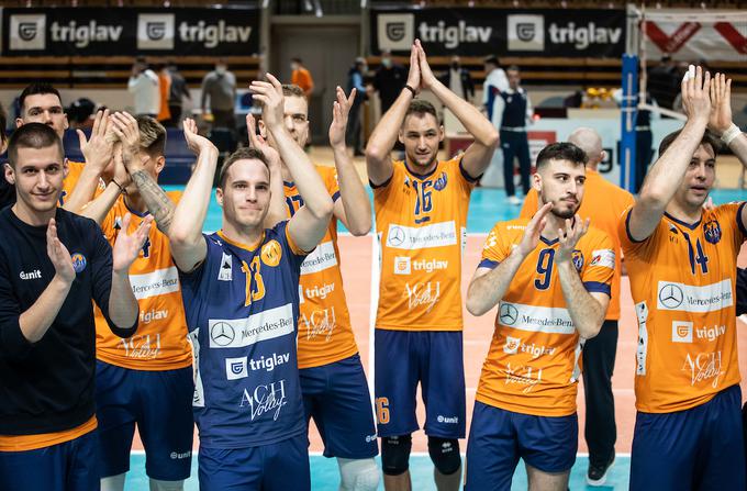 Odbojkarji ACH Volleyja pa so v ponedeljek v gosteh premagali Zadrugo Dob. | Foto: Vid Ponikvar/Sportida