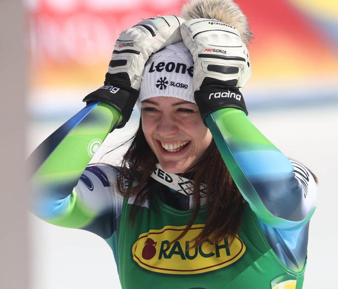 Andreja Slokar je prejšnjo zimo sklenila z zmago na zadnjem slalomu. | Foto: Guliverimage/Vladimir Fedorenko