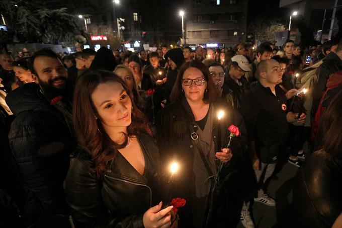 Protesti v Beogradu | Foto: Reuters