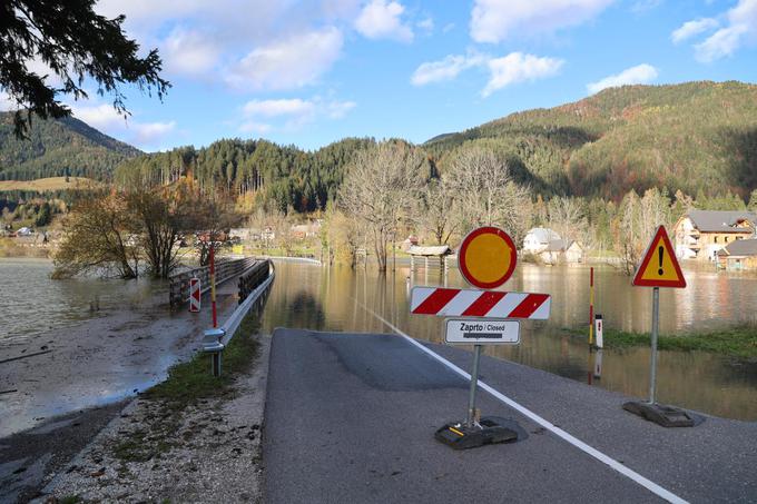 Mogoča bodo tudi razlivanja rek ter hitro naraščanje posameznih hudourniških vodotokov v zahodni, osrednji in južni Sloveniji, opozarja Arso. | Foto: Občina Kranjska Gora