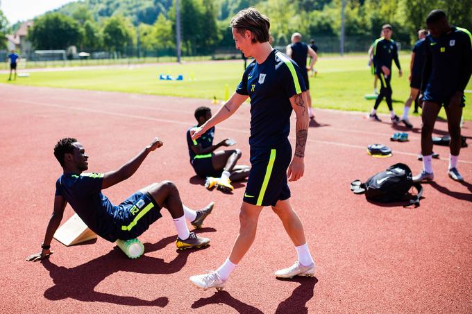 NK Olimpija trening | Foto: Grega Valančič / Sportida