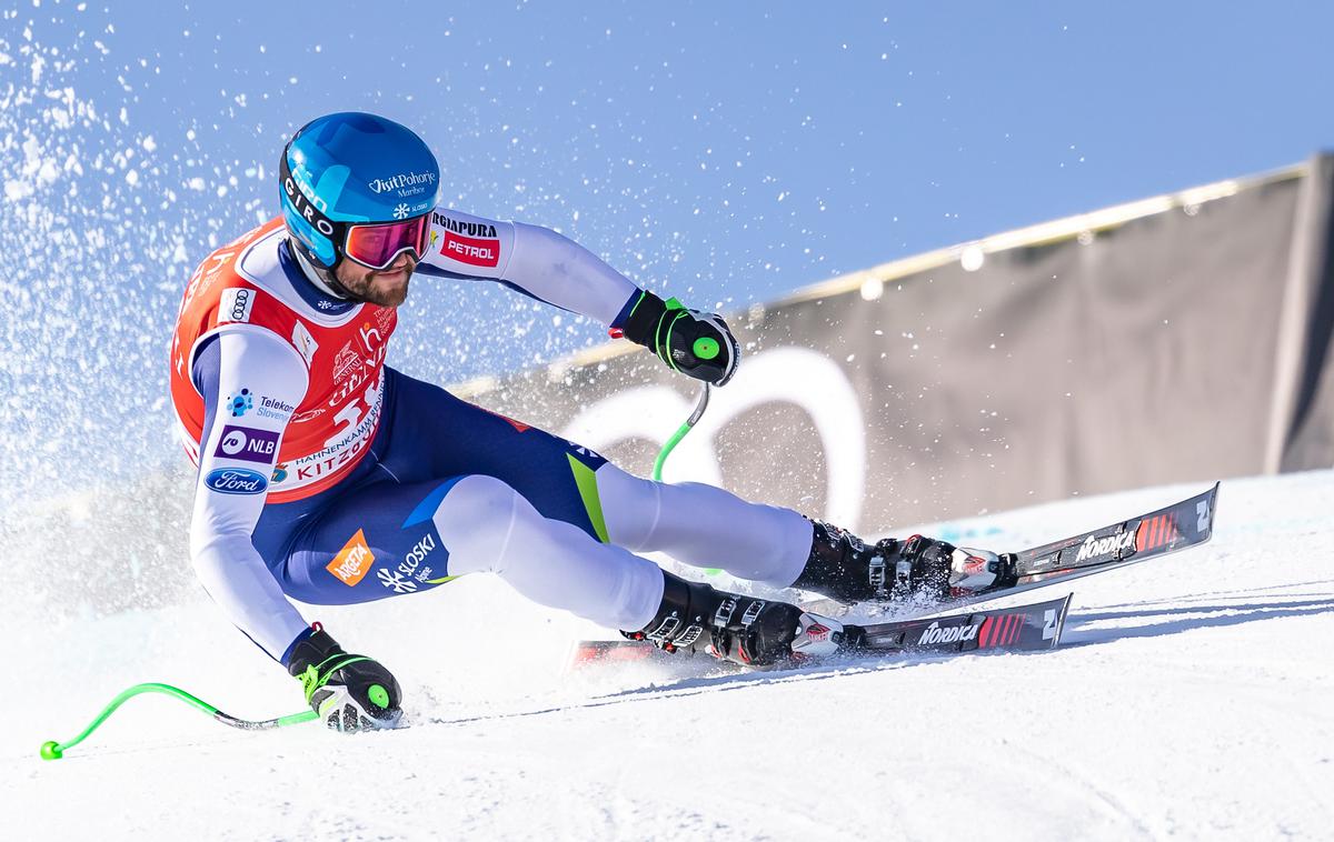 Boštjan Kline | Boštjan Kline je na prvem treningu smuka za svetovno prvenstvo v Cortini postavil 12. čas.  | Foto Sportida