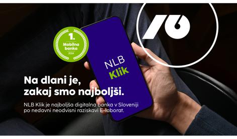 NLB Klik najboljša mobilna in spletna banka v Sloveniji