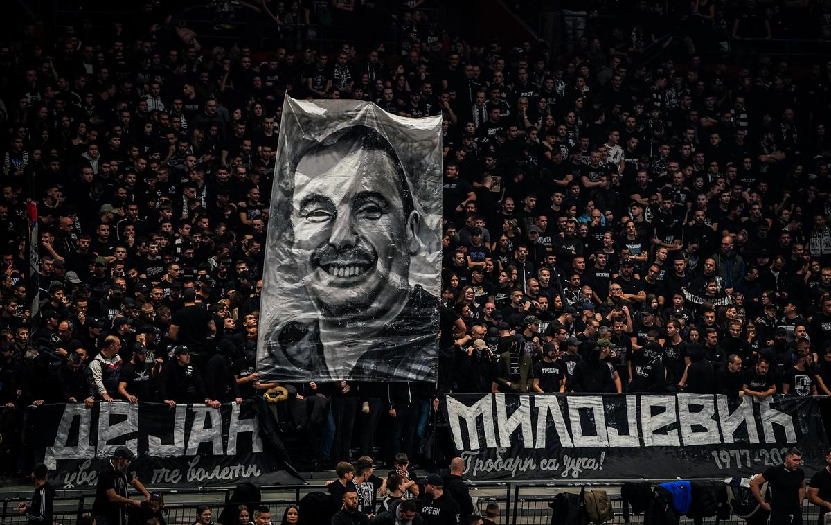 Partizan Mega Dejan Milojević | Polna Štart arena v Beogradu se je poklonila Dejanu Milojeviću. | Foto Partizan Mozzart Bet/Dragana Stjepanović