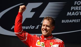 Vettel na počitnice z novo zmago, Räikkönen drugi