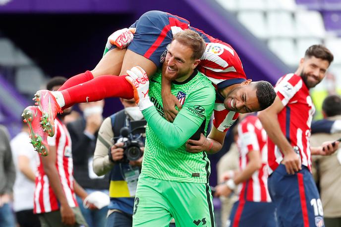 Atletico Madrid prvak | Jan Oblak je prvič v karieri postal španski prvak. | Foto Guliverimage