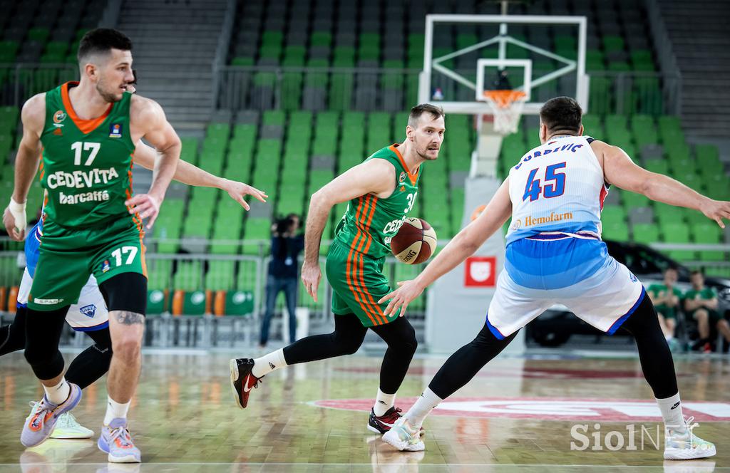 Liga ABA: Cedevita Olimpija - Igokea