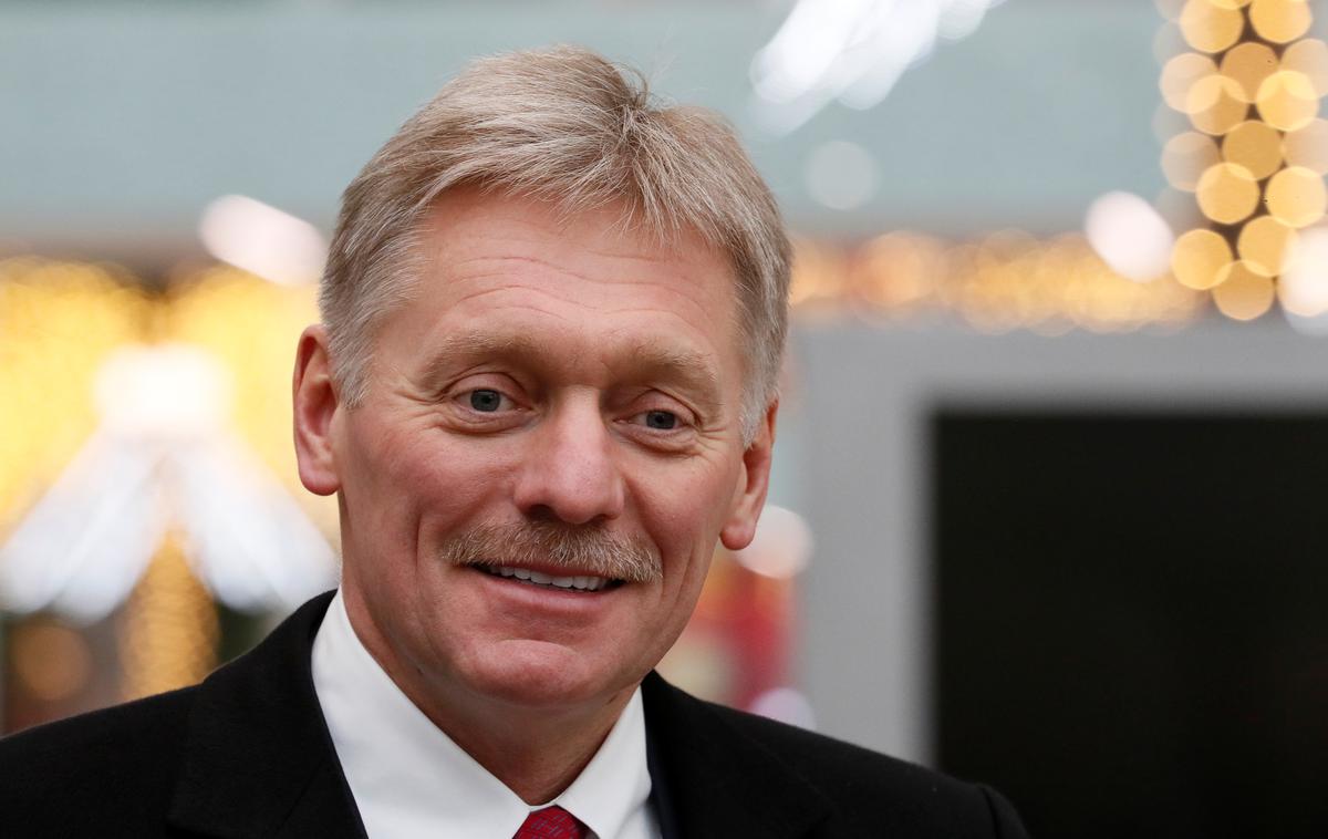 Dmitrij Peskov | "Zelenski ve, kdaj bi se vojna lahko končala. Lahko se konča jutri, če želi," je dejal Dmitrij Peskov, tiskovni predstavnik Kremlja. | Foto Reuters