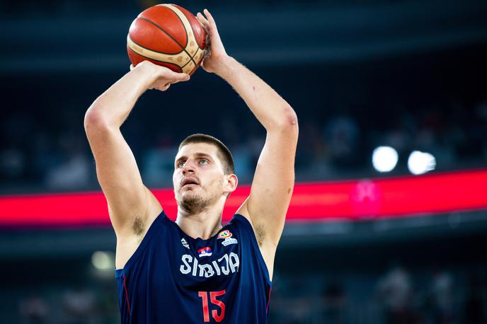 Slovenija Srbija prijateljska tekma Nikola Jokić | Nikola Jokić je dosegel 22 točk. | Foto Matic Klanšek Velej/Sportida